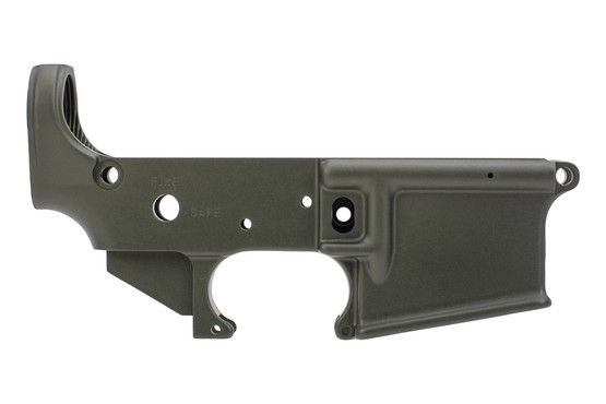 Geissele Automatics ar-15 stripped lower od green without lower parts